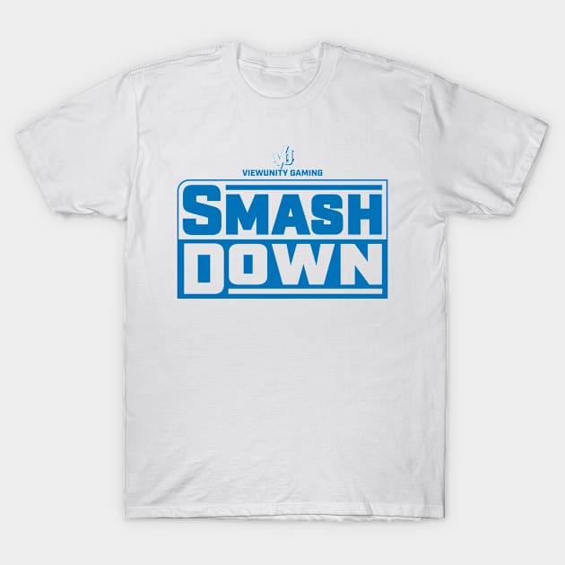 Smash Down: Blue T-Shirt by ViewUnity Gaming